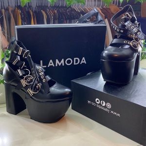 Lamoda Chunk Heel Platform